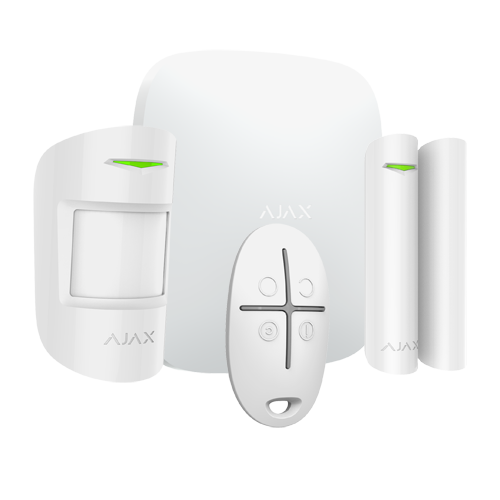 AJ-HUBKIT-W  Kit de Alarma Ajax con IP y GSM/GPRS