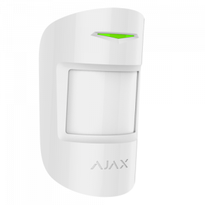 AJ-MOTIONPROTECTPLUS-W Detector PIR doble tecnología Antimascotas AJAX
