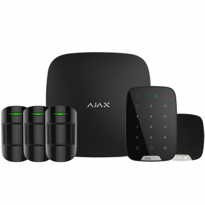 AJ-HUBKIT-RENOVE1-B Kit de alarma profesional Comunicación Ethernet y GPRS
Inalámbrico 868 MHZ, Negro