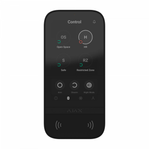 AJ-KEYPADTOUCHSCREEN-B Teclado con pantalla IPS táctil y lector RFID