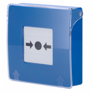 AJ-MANUALCALLPOINT-BLUE Botón manual de alarma de incendio azul