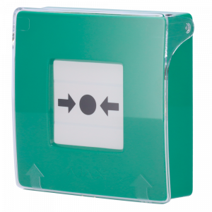 AJ-MANUALCALLPOINT-GREEN Botón manual de alarma de incendio verde